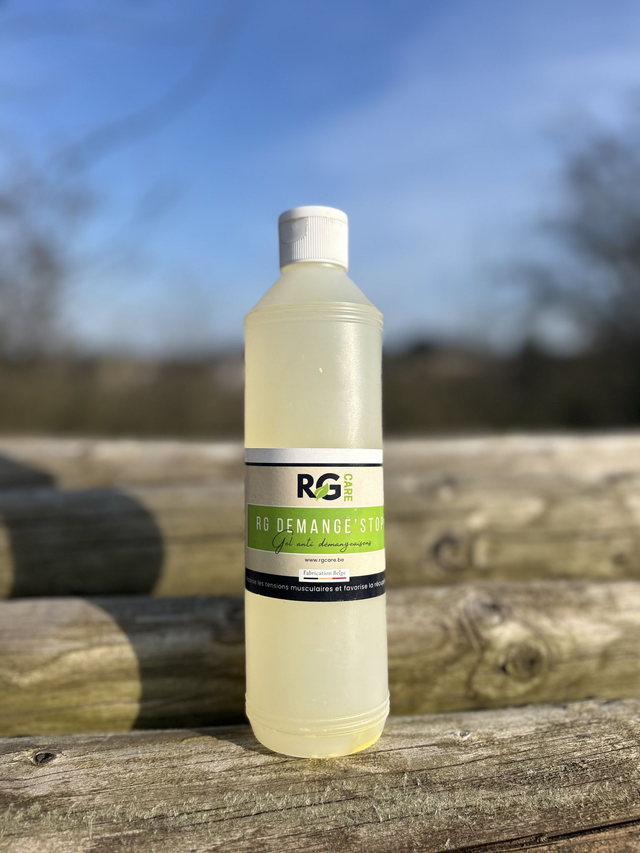 RG DÉMANGE STOP – Gel anti-démangeaisons naturel pour chevaux