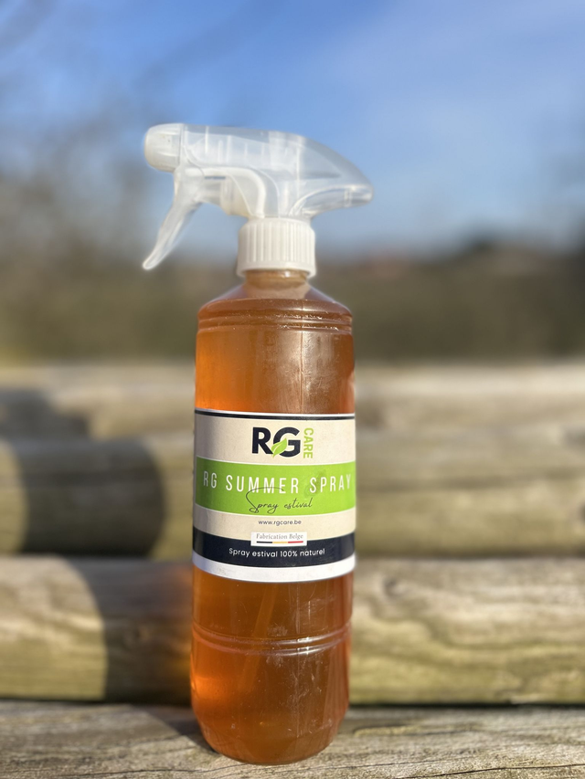 SUMMER SPRAY – Répulsif naturel anti-insectes pour chevaux